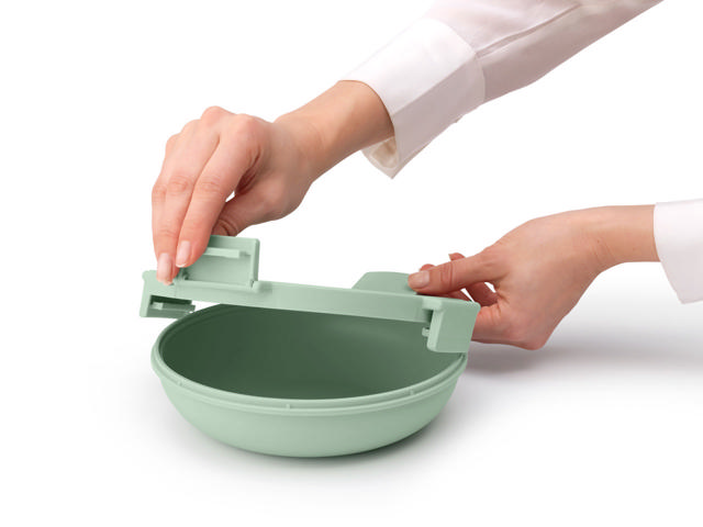 BRABANTIA MAKE & TAKE BOWL 1L JADE GREEN