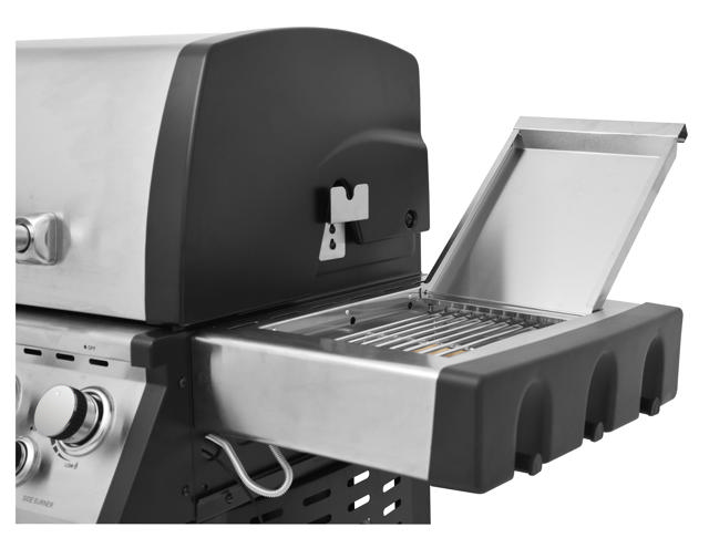 UNIMAC ΨΗΣΤΑΡΙΑ ΥΓΡΑΕΡΙΟΥ INOX BBQ PREMIUM LINE 5+1+1 24.5KW