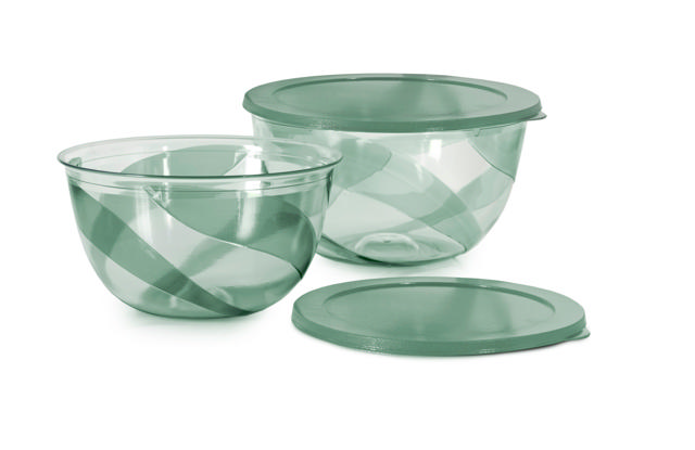 SNIPS SET 2 SALAD BOWL 3L+5L WITH LID