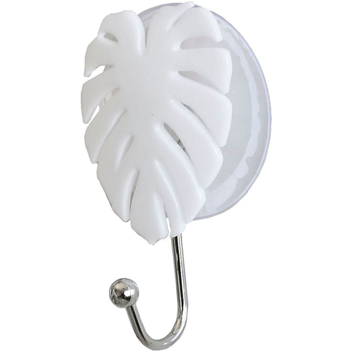 TENDANCE PS LEAF HOOK /SUCTION CUP WHITE