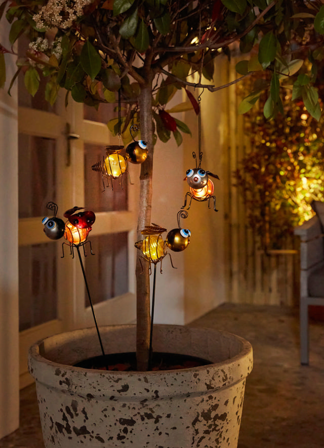 LUXFORM LIGHTING BEE/LADY BUG HANGING SOLAR