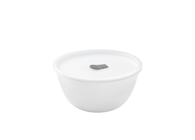 MIXING BOWL 750ML WITH LID WHITE