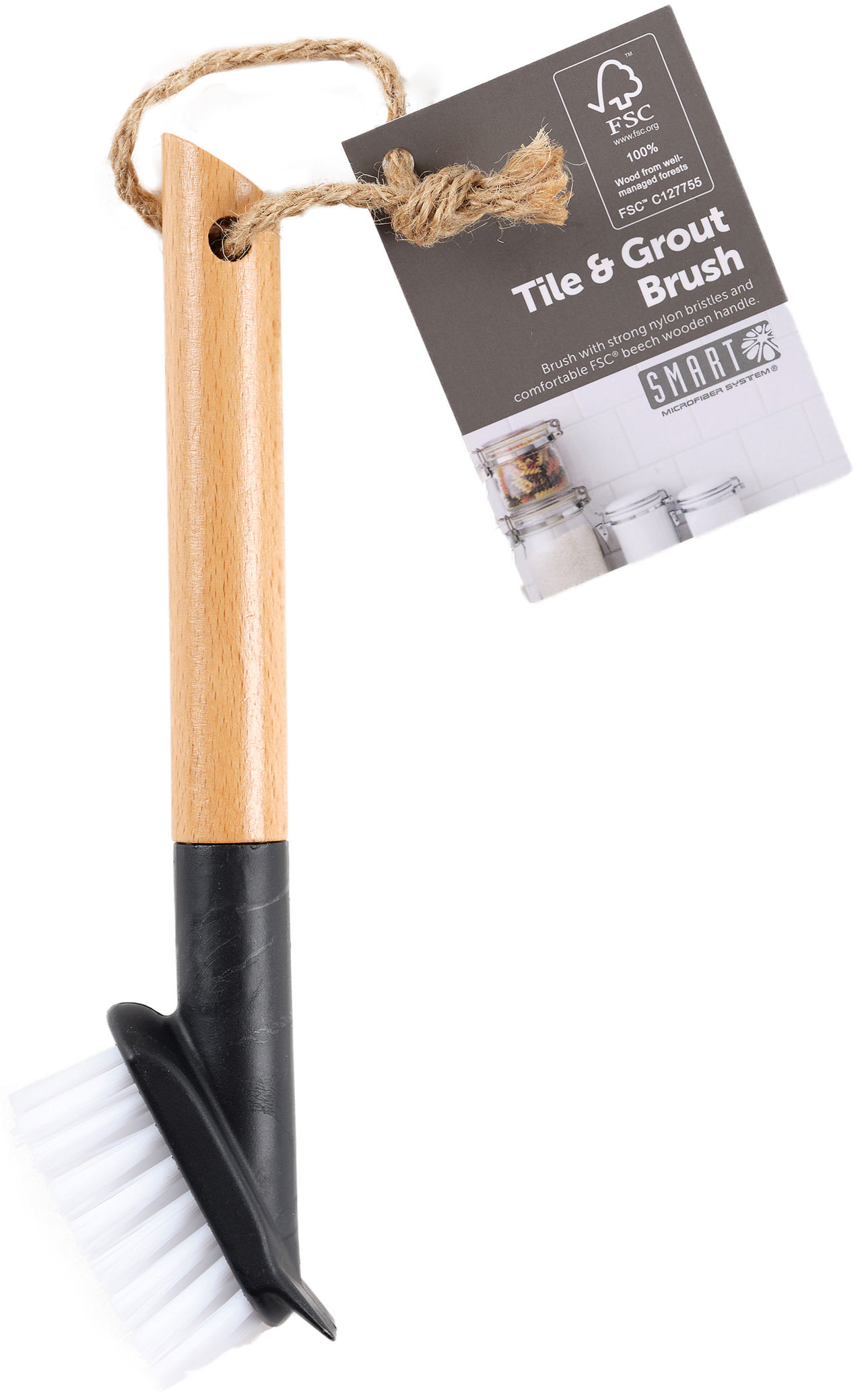 SMART TILE & GROUT BRUSH BLACK