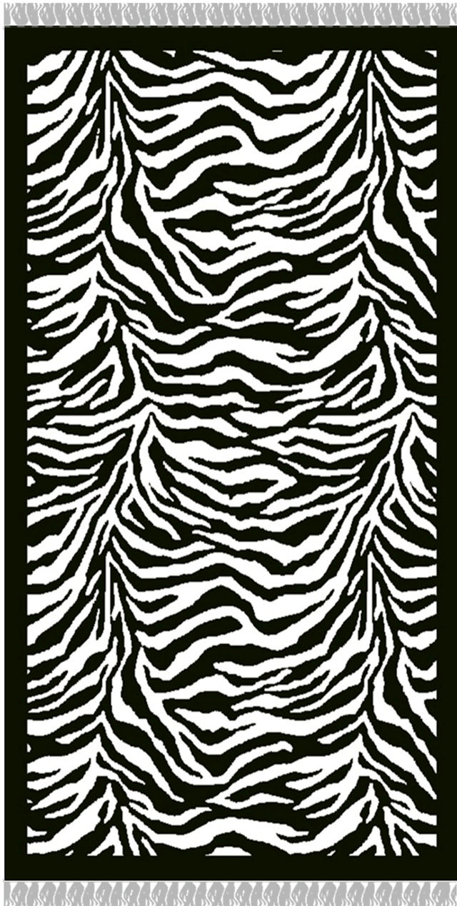 BEACH TOWEL 90X170CM ANIMAL PRINT