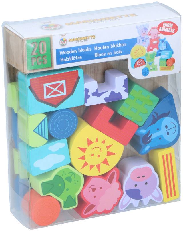 BUILDING BLOCKS 20PCS