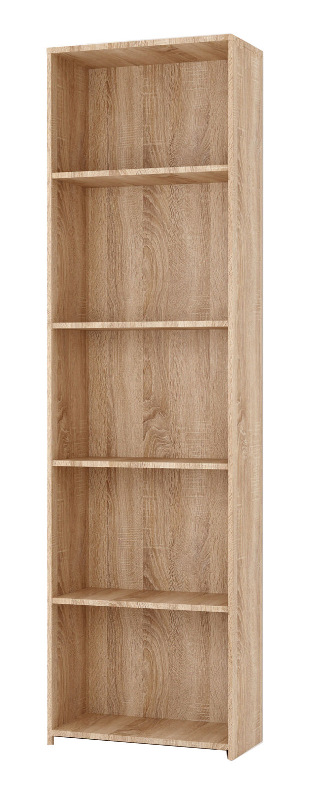 BOOKCASE 5 TIER 45X25X183CM - SONOMA OAK 