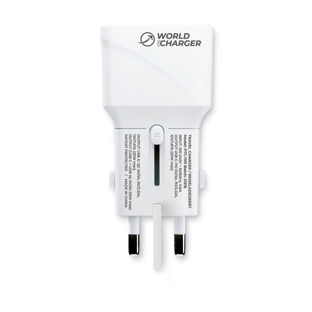 PRIO UNIVERSAL ADAPTOR FAST CHARGER - 20W