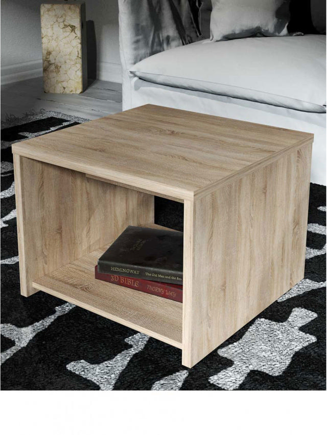 SIDE TABLE 55X52X43CM SONOMA OAK