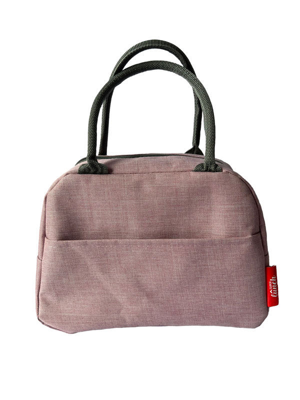 TOTE LUNCH BAG PINK 25X10X20CM