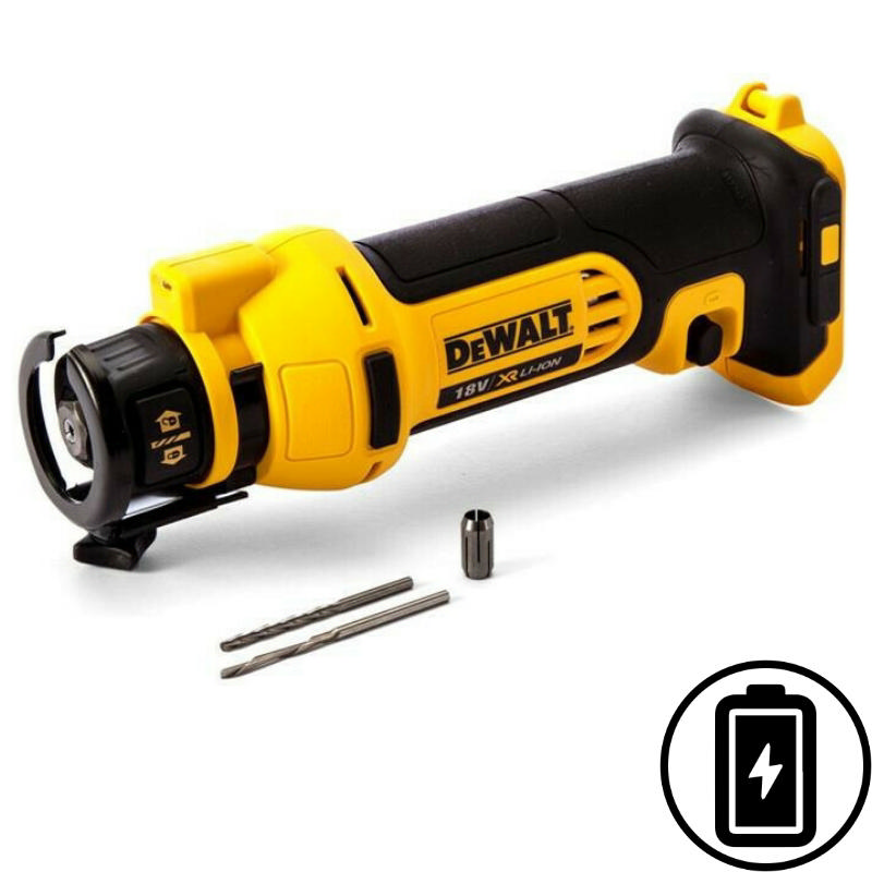 DEWALT DCE555N-XJ DRYWALL CUT-OUT TOOL 18V SOLO - WITHOUT BATTERY