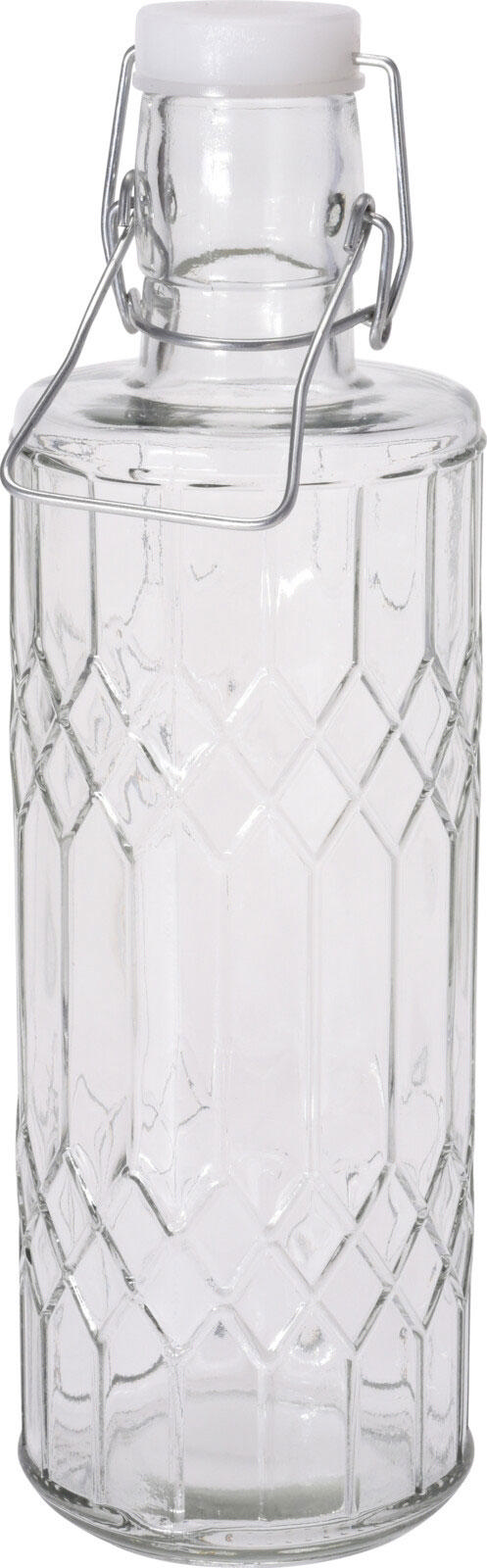 BOTTLE GLASS 1000ML WITH SWING LARGE