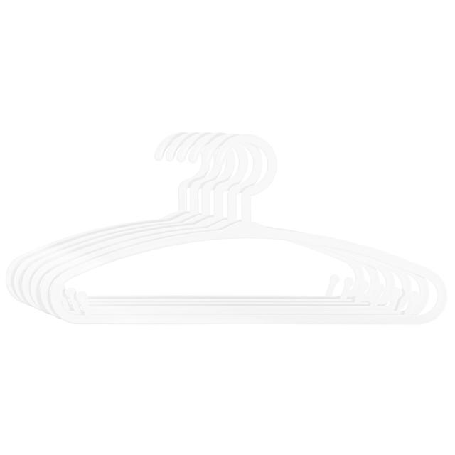 SET6 KID HANGERS WHITE