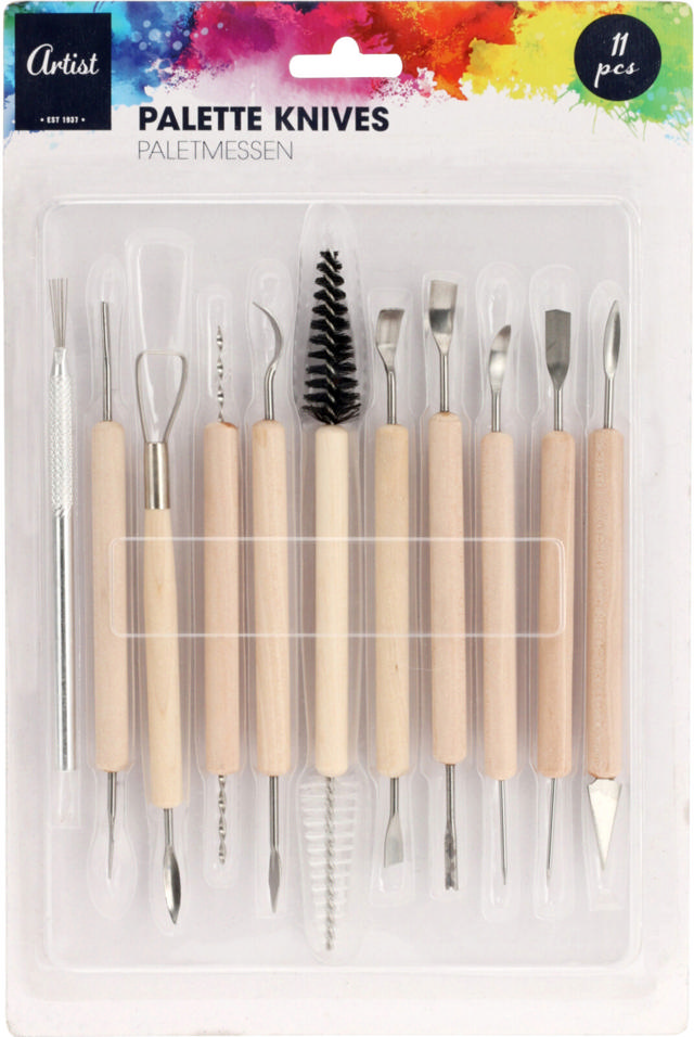 PALETTE KNIVES SET OF 11PCS