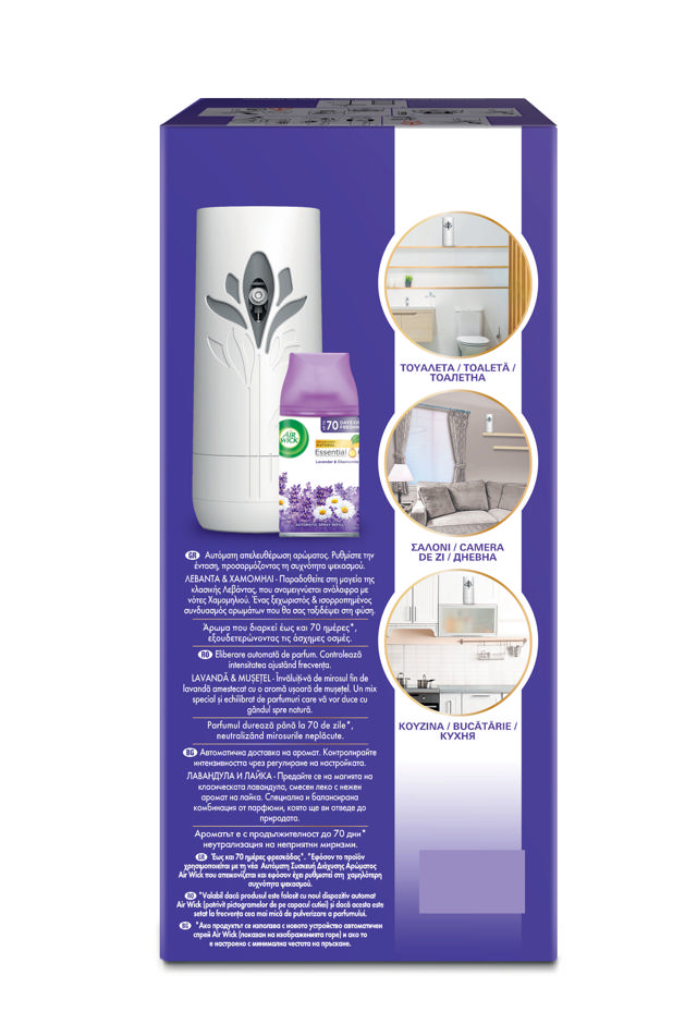 AIRWICK FRESHMATIC GADGET LAVENDER & CHAMOMILE 250ML