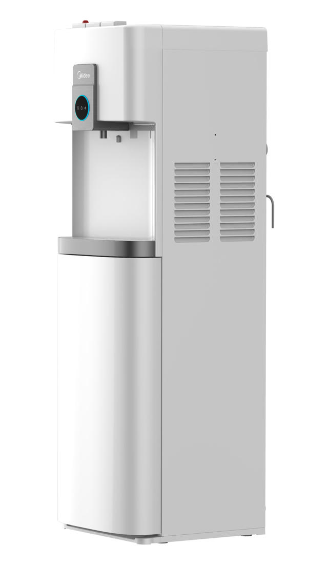 MIDEA YL2037S WATER DISPENSER WITH REFRIGERATOR AND ICE MAKER BOX