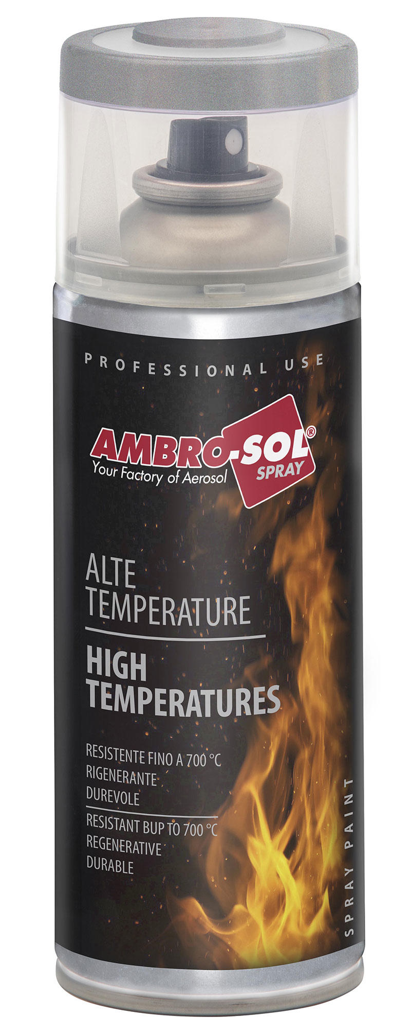 AMBROSOL SPRAY HIGH-TEMP ALUM.400ML