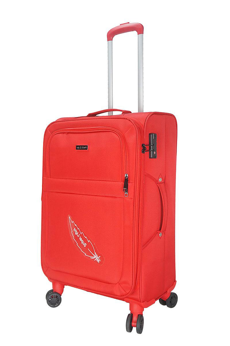 PACK&GO SOFT LUGGAGE EXTENDABLE 24 INCH RED