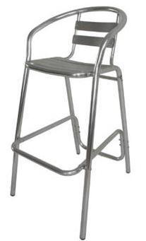 MICHELLE ALUMINIUM BAR STOOL