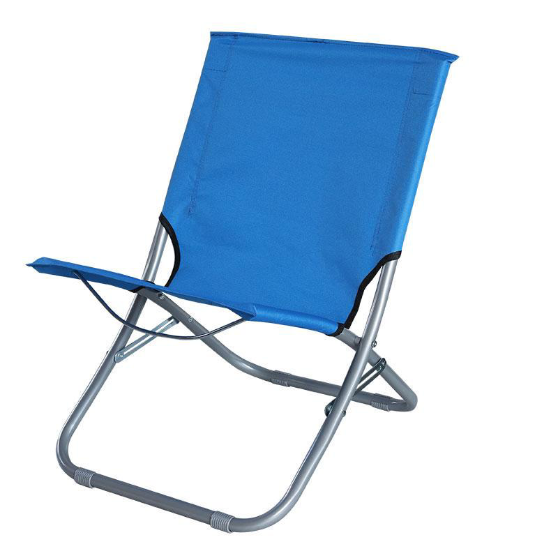 CLIO FOLDING LOUNGE BEACH CHAIR - BLUE