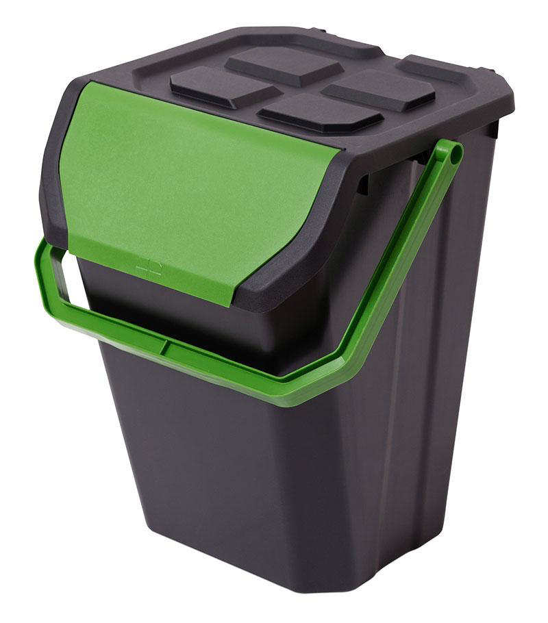 FRIDA RECYCLING BIN 37L - GREEN