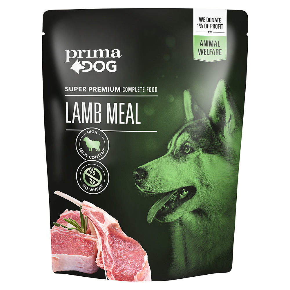 PRIMA DOG LAMB MEAL 260G POUCH