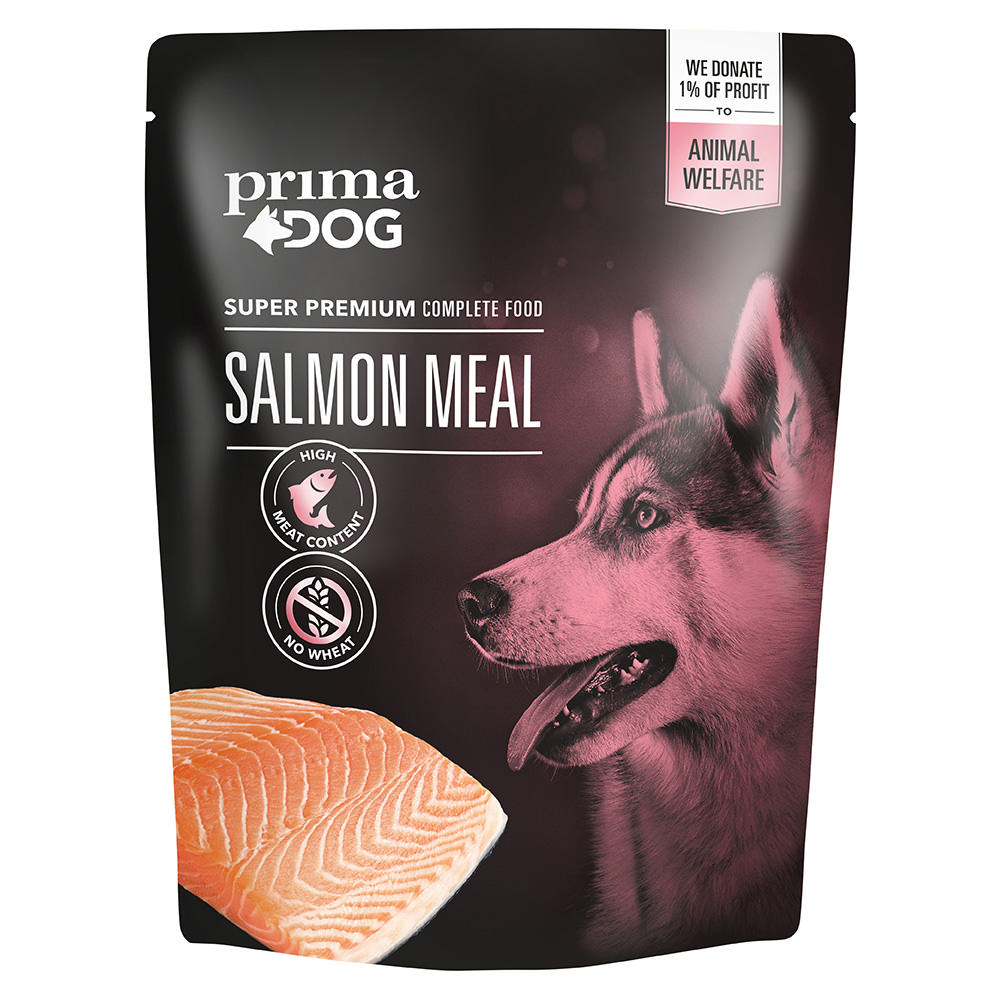 PRIMA DOG SALMON MEAL 260G POUCH