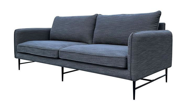 AMSTERDAM SOFA 3 SEATER GREY