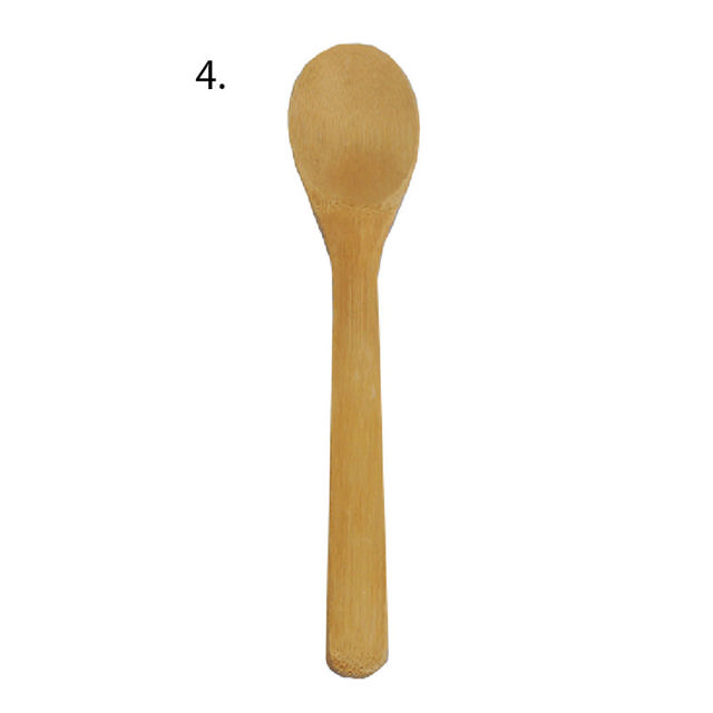 XMC BAMBOO SPOON 30CM 4 ASSORTED DESIGNS