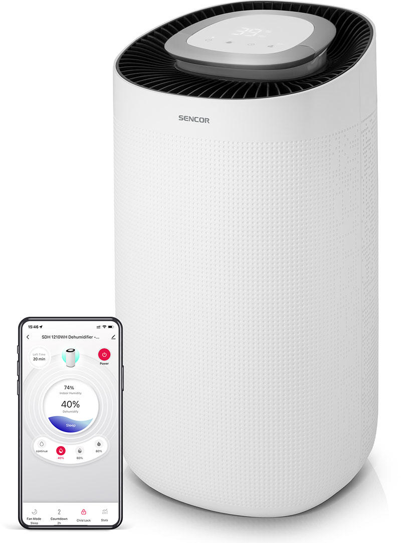 SENCOR DEHUMIDFIER & AIR PURIFIER UP TO 30M2