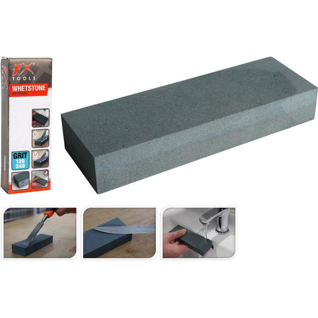 FX TOOLS GRINDSTONE ALUMINA 15X5X2.5CM