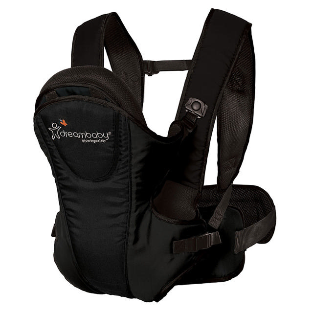 DREAMBABY ERGONOMIC  CARRIER  3 IN1 - BLACK 