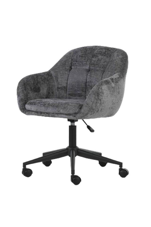 CHRIS OFFICE CHAIR 60X61.5X79CM - DARK GREY