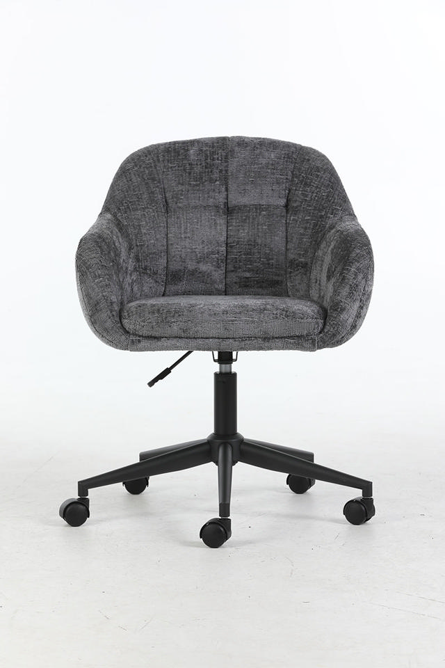 CHRIS OFFICE CHAIR 60X61.5X79CM - DARK GREY