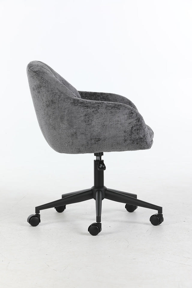 CHRIS OFFICE CHAIR 60X61.5X79CM - DARK GREY