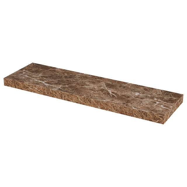 DURALINE FLOATING SHELF XL4 80X23.5CM MARBLE