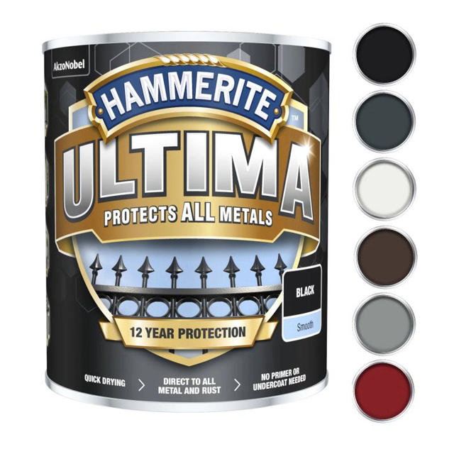 HAMMERITE ULTIMA SMOOTH WHITE 2.5L