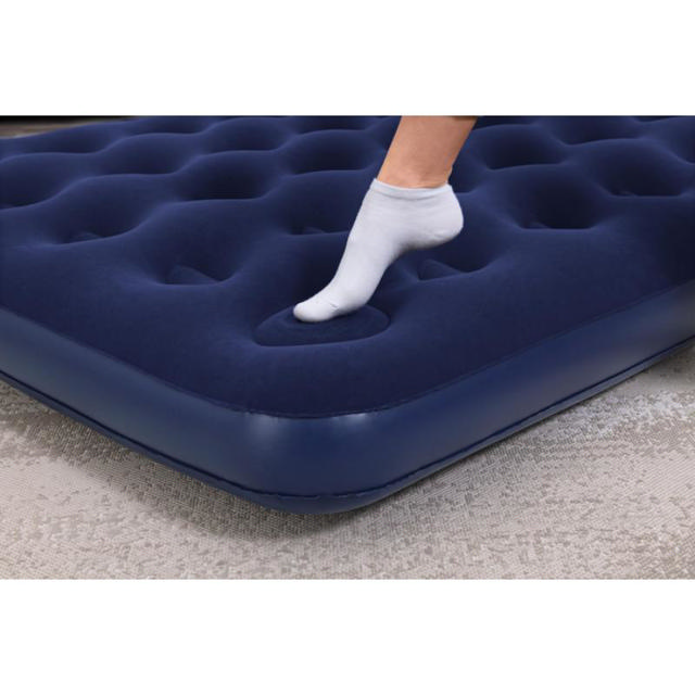 BESTWAY 67225 AIR MATTRESS FULL WITH BUILT-IN FOOT PUMP 191X137X28CM