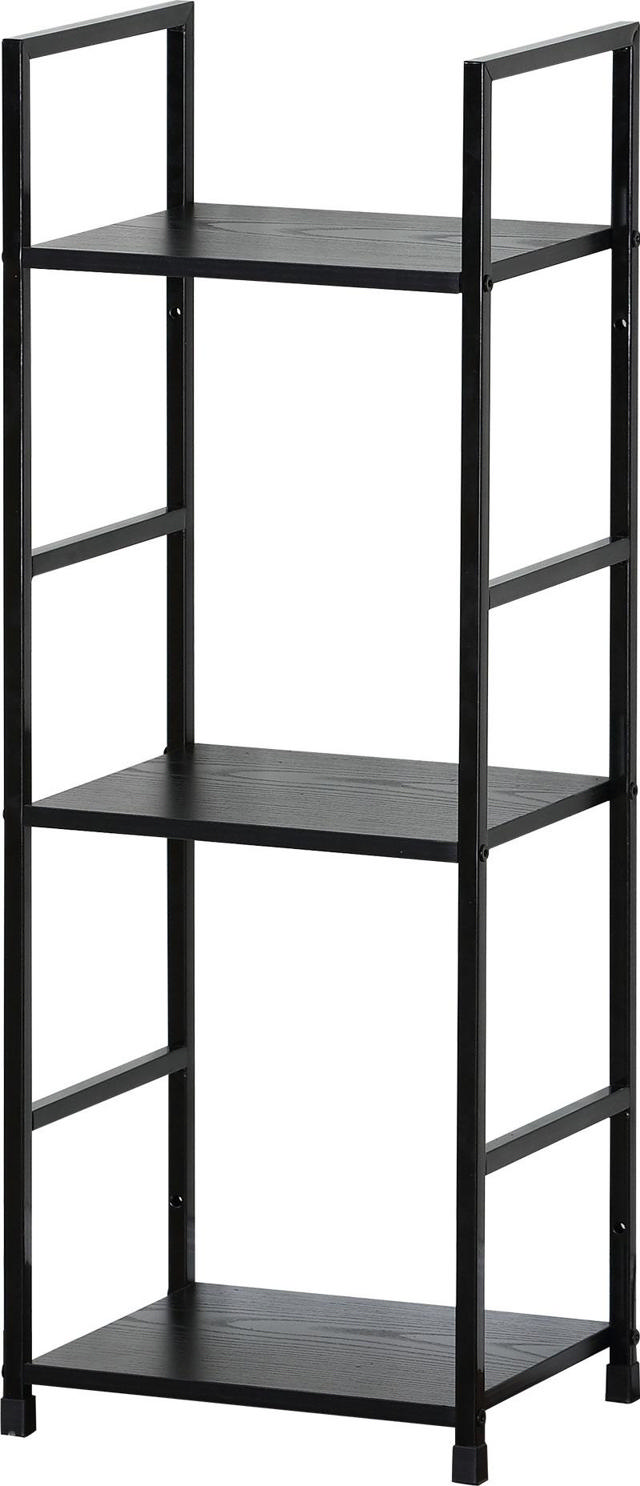 ALGERIA 3 TIER SHELF 84X24.5X5CM - BLACK