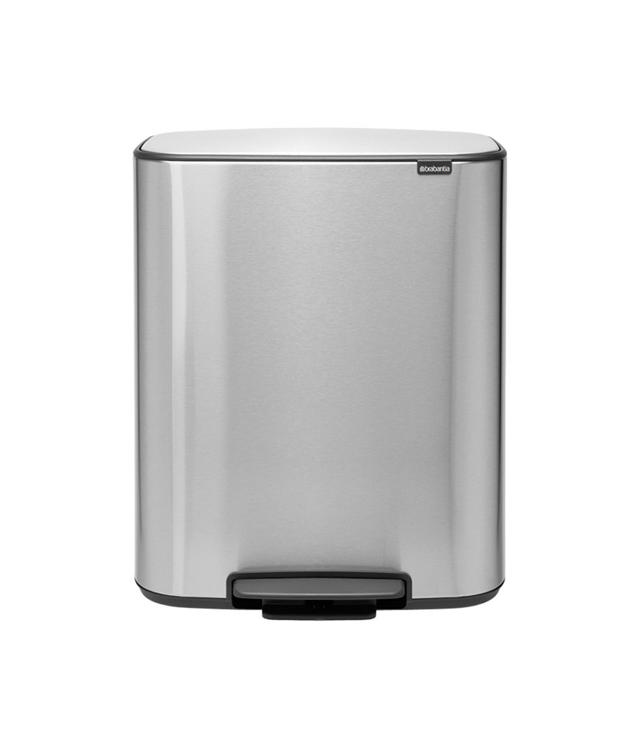 BRABANTIA BO ΚΑΔΟΣ ΜΕ ΠΕΤΑΛΙ 2x30L ΜΑΤ ΑΤΣΑΛΙ