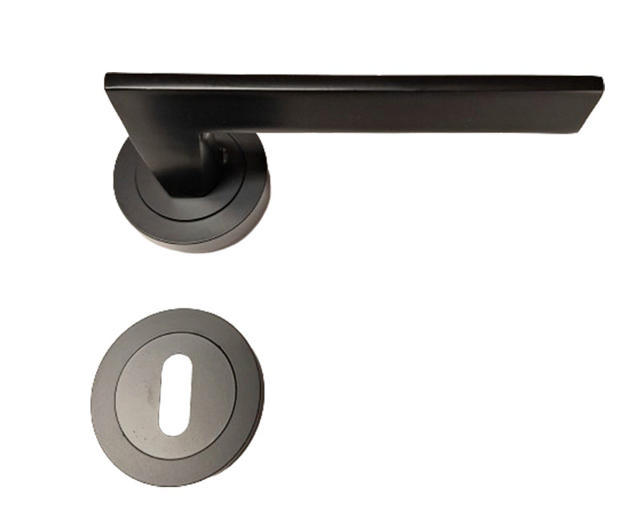 DOOR HANDLE 659K SET -  BLACK MATTE