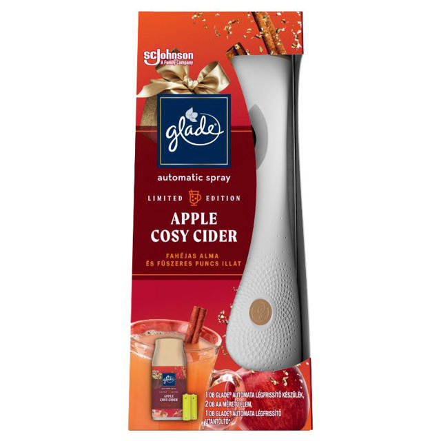 GLADE AUTO SET - APPLE COSY CIDER