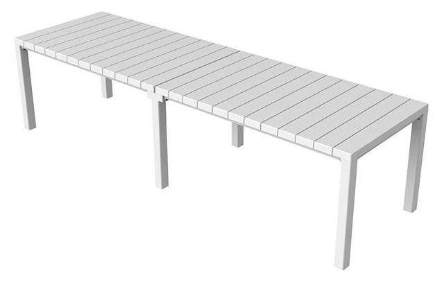 TOOMAX GOLIA OUTDOOR TABLE 294X88X74CM -WHITE