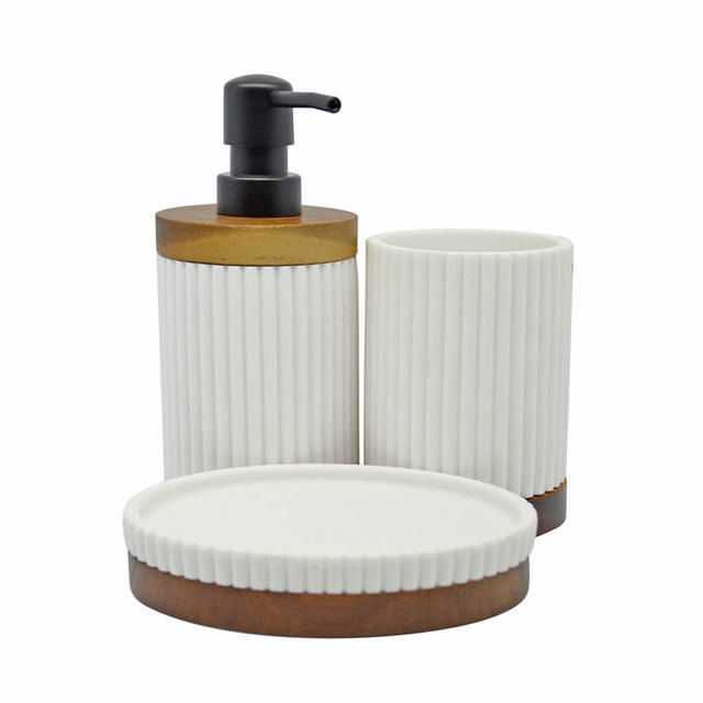 ANKOR CHIC SOAP DISPENSER WHITE 