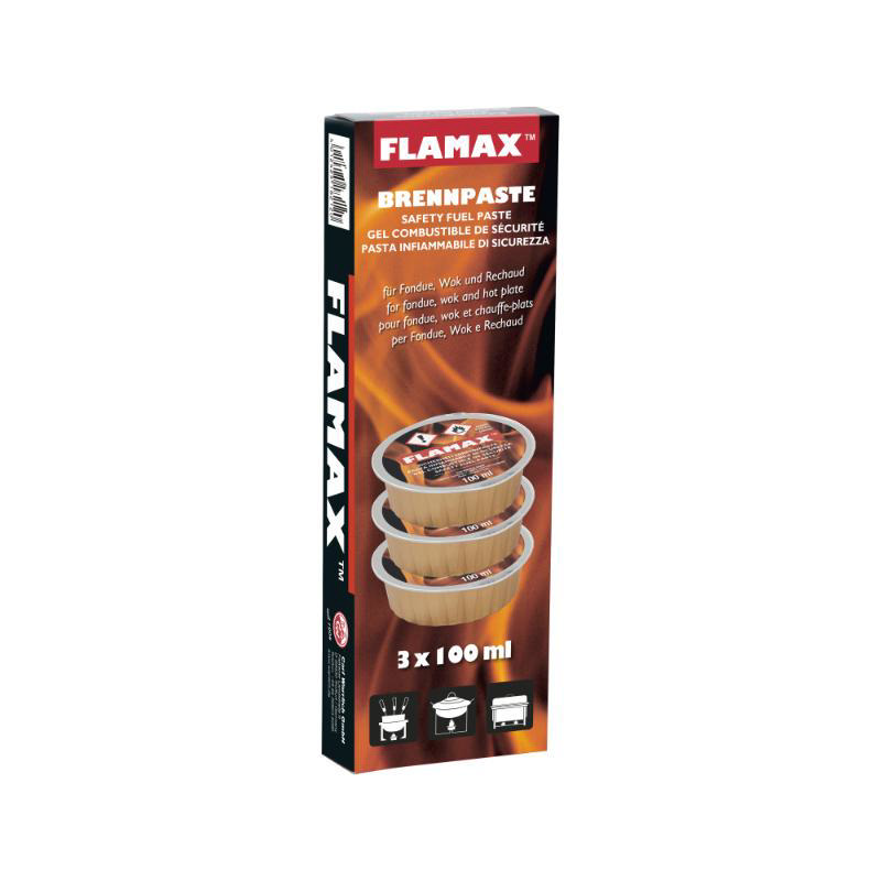 FLAMAX SAFETY FUEL PASTE 3X100G