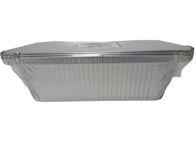 ALUMINIUM TRAYS RECTANGULAR - 3PCS