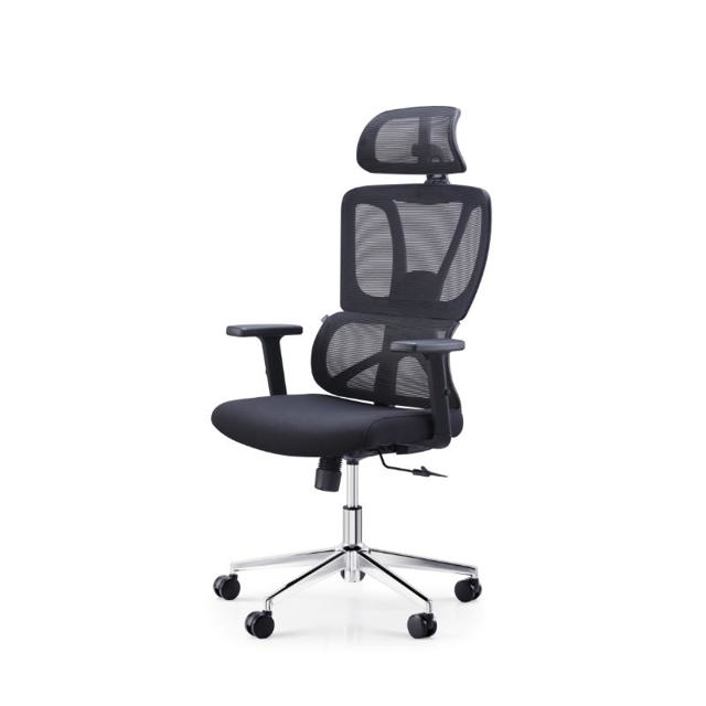 KIWI MANAGERIAL CHAIR 62X60X112-122CM- BLACK