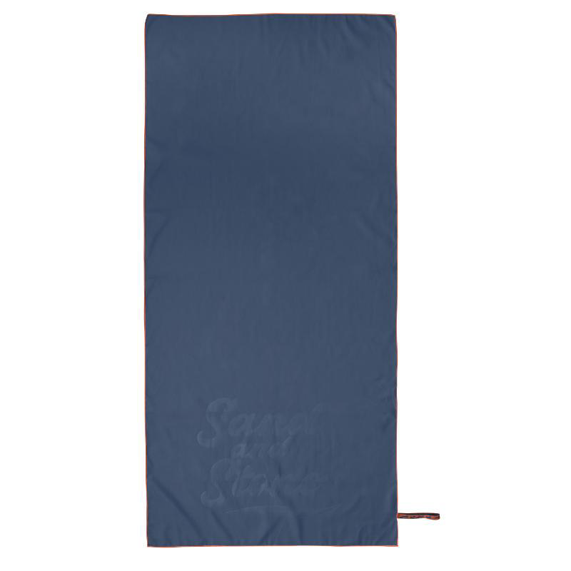 SAND & STONE BEACH TOWEL MICROFIBER - BLUE