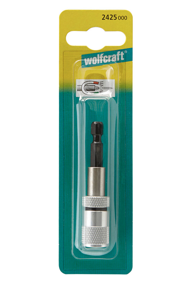 WOLFCRAFT 1B HOLDER WITH MAGNETIC BIT & DEAPTH STOPPER