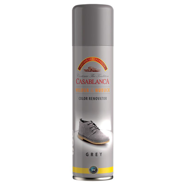 CASABLANCA SPRAY FOR NUBUK 200ML - GREY