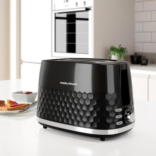 MORPHY RICHARDS HIVE 220031 TOASTER BLACK